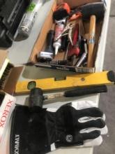 Kobalt gloves/assorted tools