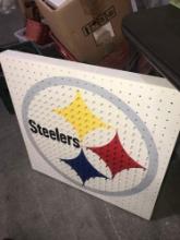 Lg Pittsburgh Steelers led lighted sign