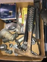 Miscellaneous drill bits/knee pads/tools