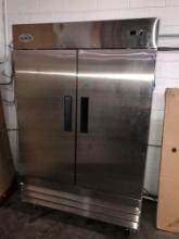 Koolmore commercial refrigerator/ freezer 53in x 32 in 83 in high stainless steel