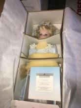 Ashton Drake galleries Cinderella porcelain doll first issue in fairy tale princess collection
