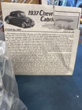 1937 Chevrolet Cabriolet model kit
