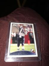 Topps Tom Brady New England patriots no. 115 football trading card