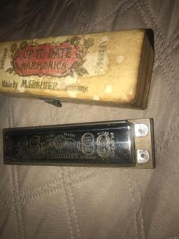 M.Hohner up to date Harmonica made in Germany with box