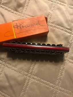 vintage Church organ pipe Harmonica c note made in Germany