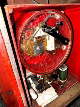 cast iron fire alarm switch marked Toledo