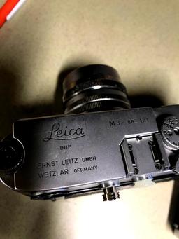 Vintage Leica wetzlar germany camera M3 883 101 with parts