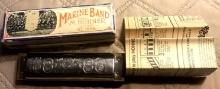 M.Hohner Marine band Harmonica with box made in Germany