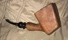 Vintage Mediterranean briar Alpha made in Israel smoking pipe