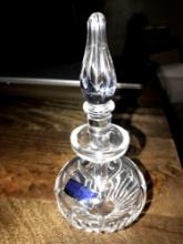 Marquis crystal Waterford perfume bottle 6.5 in
