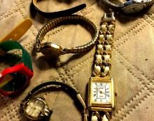 6- assorted womens watches