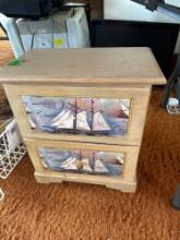 2- drawer cabinet