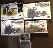 4- military model kits