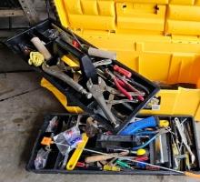 Toolbox with contents