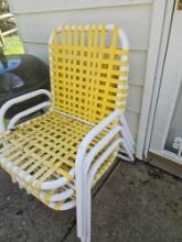 3 lawn chairs