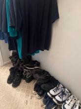 men's size 12 Shoes and work shirts B3 closet