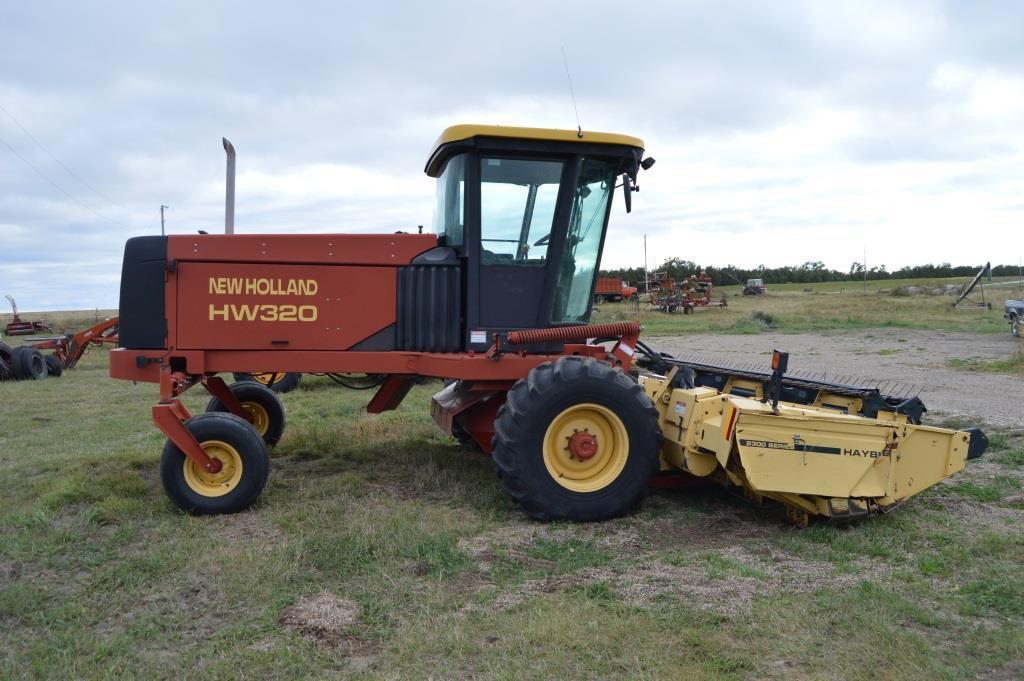 New Holland HW320 Swather