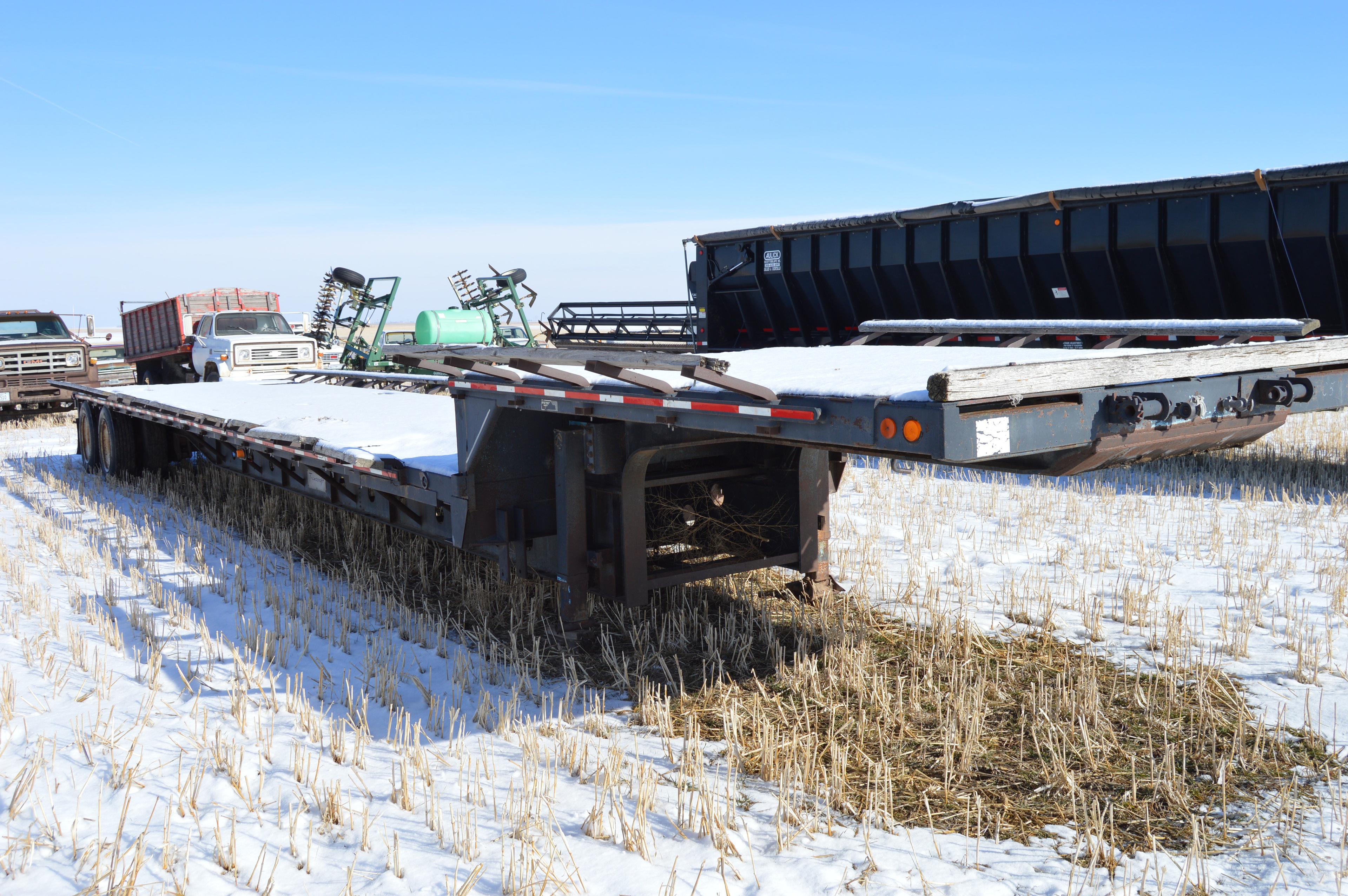 1988 Transcraft Drop Deck Trailer