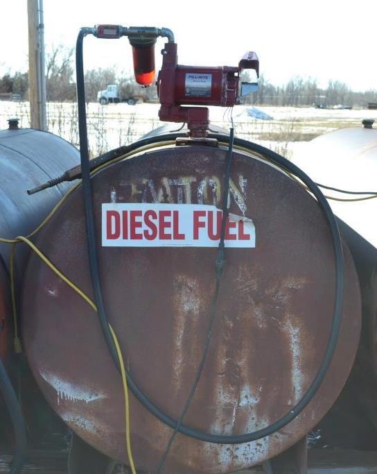 1000 gal. fuel tank