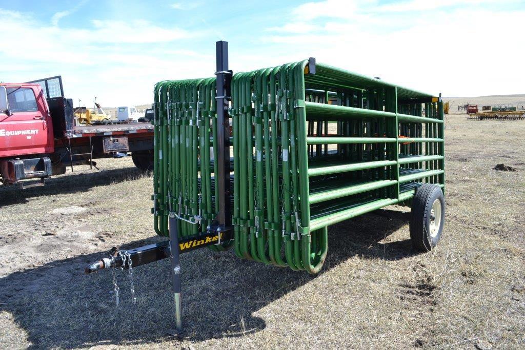 Winkel Panel Trailer with 29- 12 ft. Panels