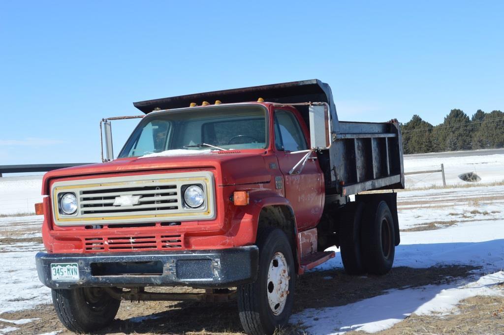 1961 Chevy Dump Truck,