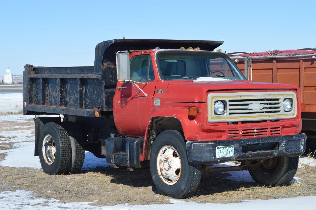 1961 Chevy Dump Truck,