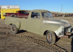 1955 Studebaker pickup V8 OD rear end, partially restored, #V19