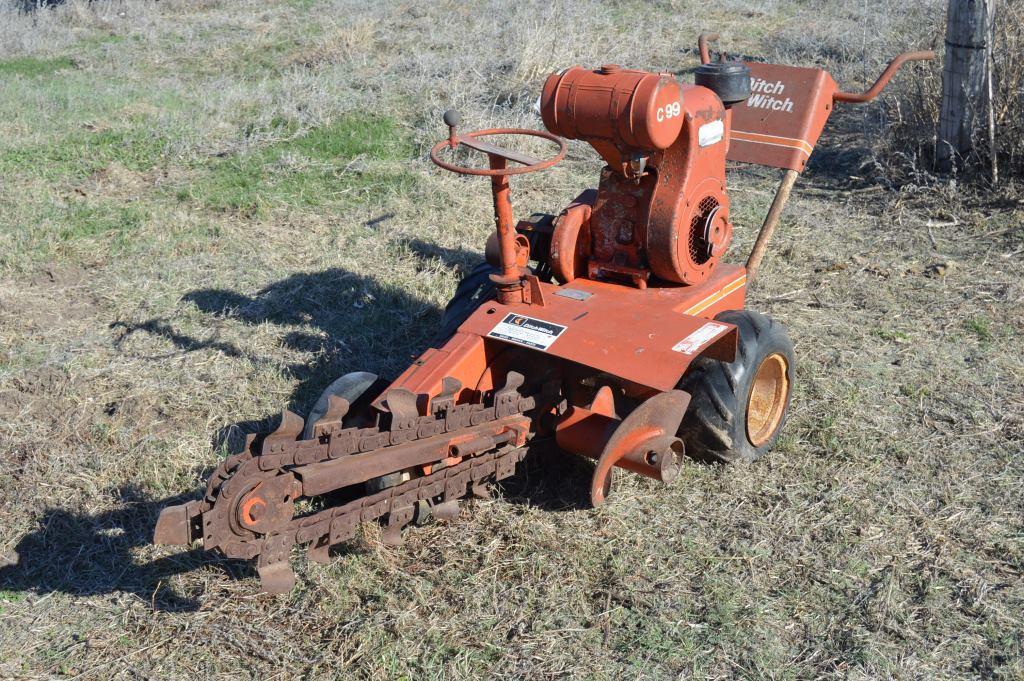 Ditch Witch Model C99 Walk Behind Trencher