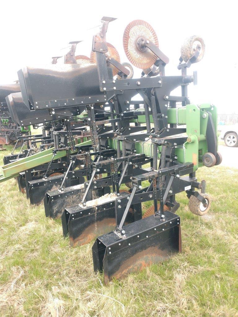 B&H 12R30 Cultivator, 3 pt., Stack Fold, Sweeps & Shields