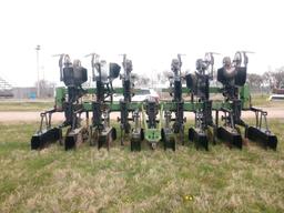 B&H 12R30 Cultivator, 3 pt., Stack Fold, Sweeps & Shields