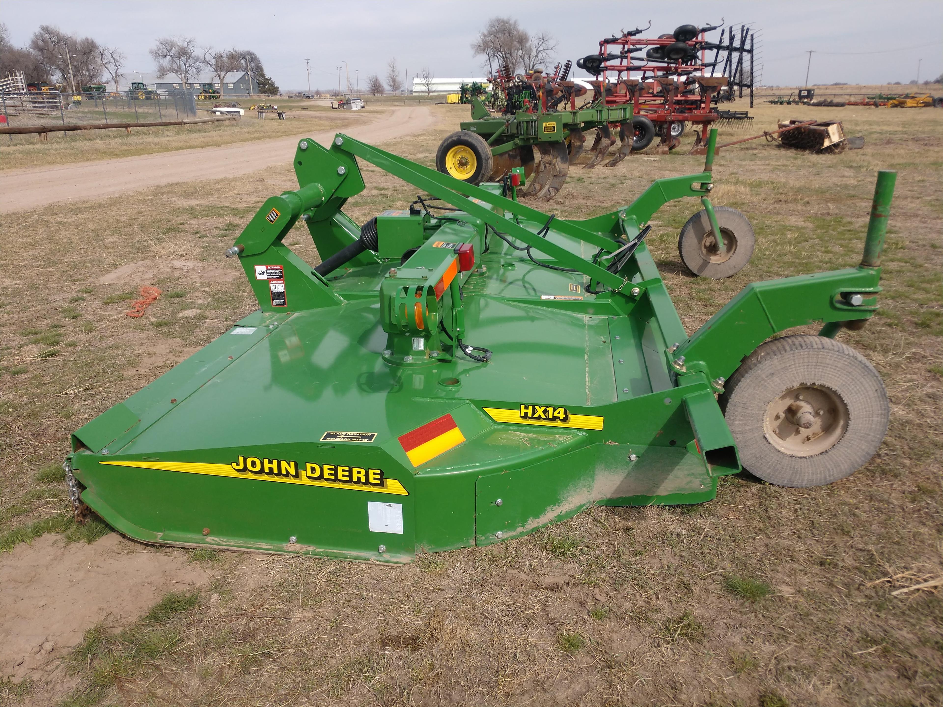 John Deere HX 14 3 Pt. Rotary Mower, 14ft