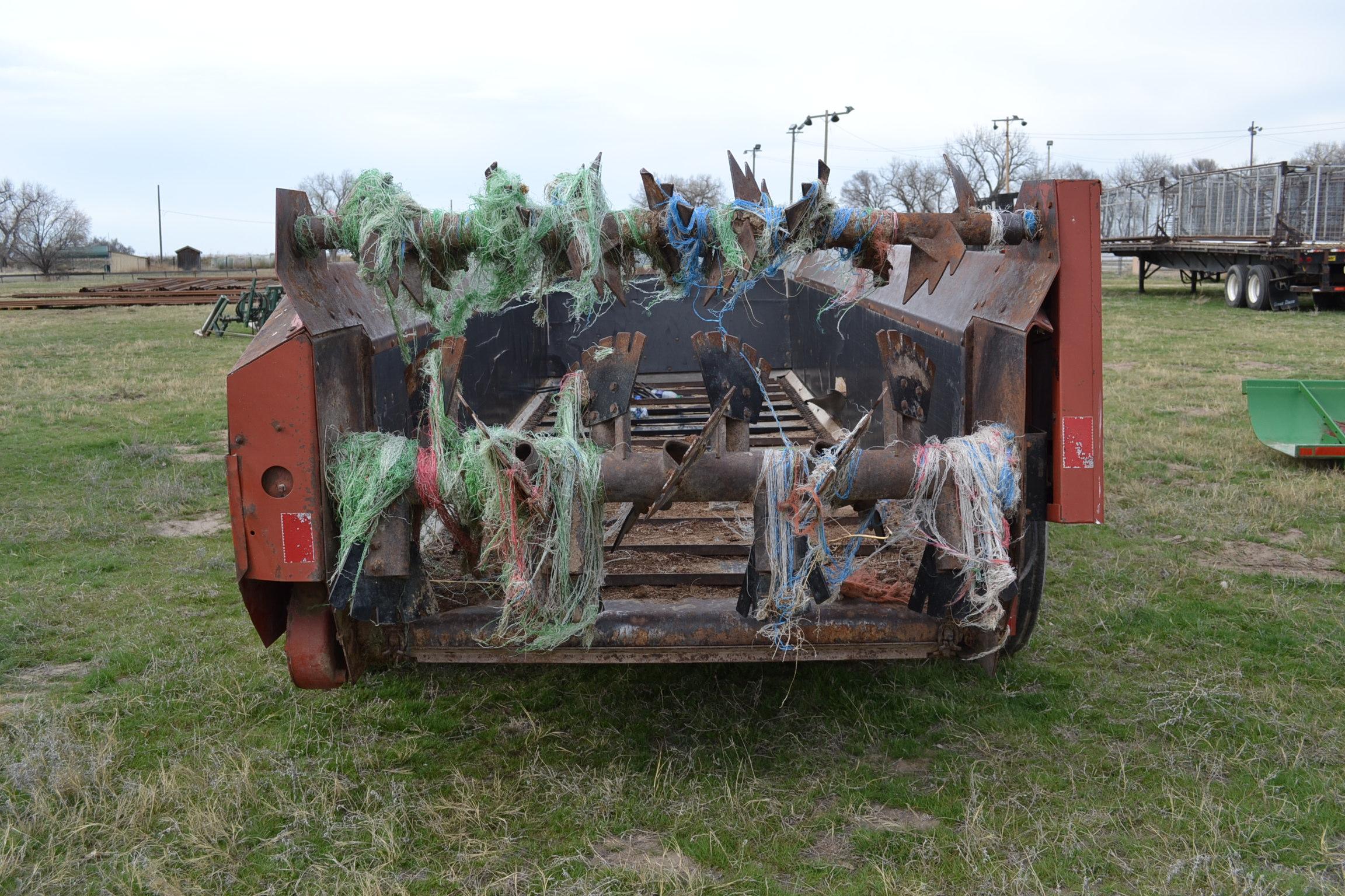 1994 Hesston S370 Manure Spreader,