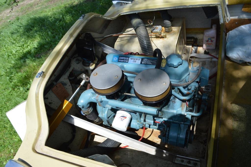 1971 Chrysler Sport Fury Tri-Hull Boat,