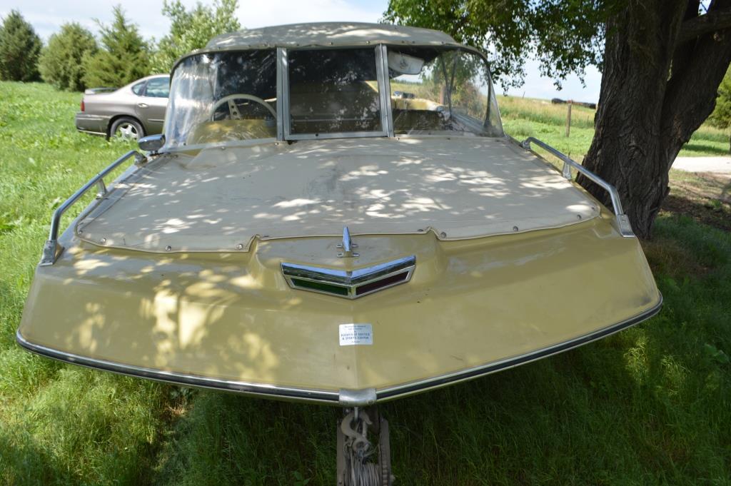 1971 Chrysler Sport Fury Tri-Hull Boat,