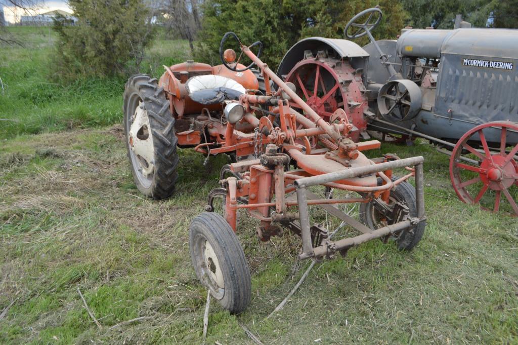 Allis Chalmers G� Tractor with Cultivator,