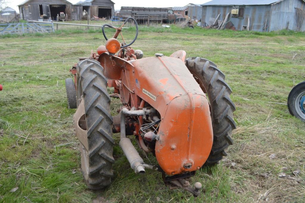 Allis Chalmers G� Tractor with Cultivator,
