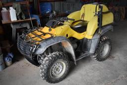 2006 Honda TRX 350 FM Rancher ATV, 4WD, yellow