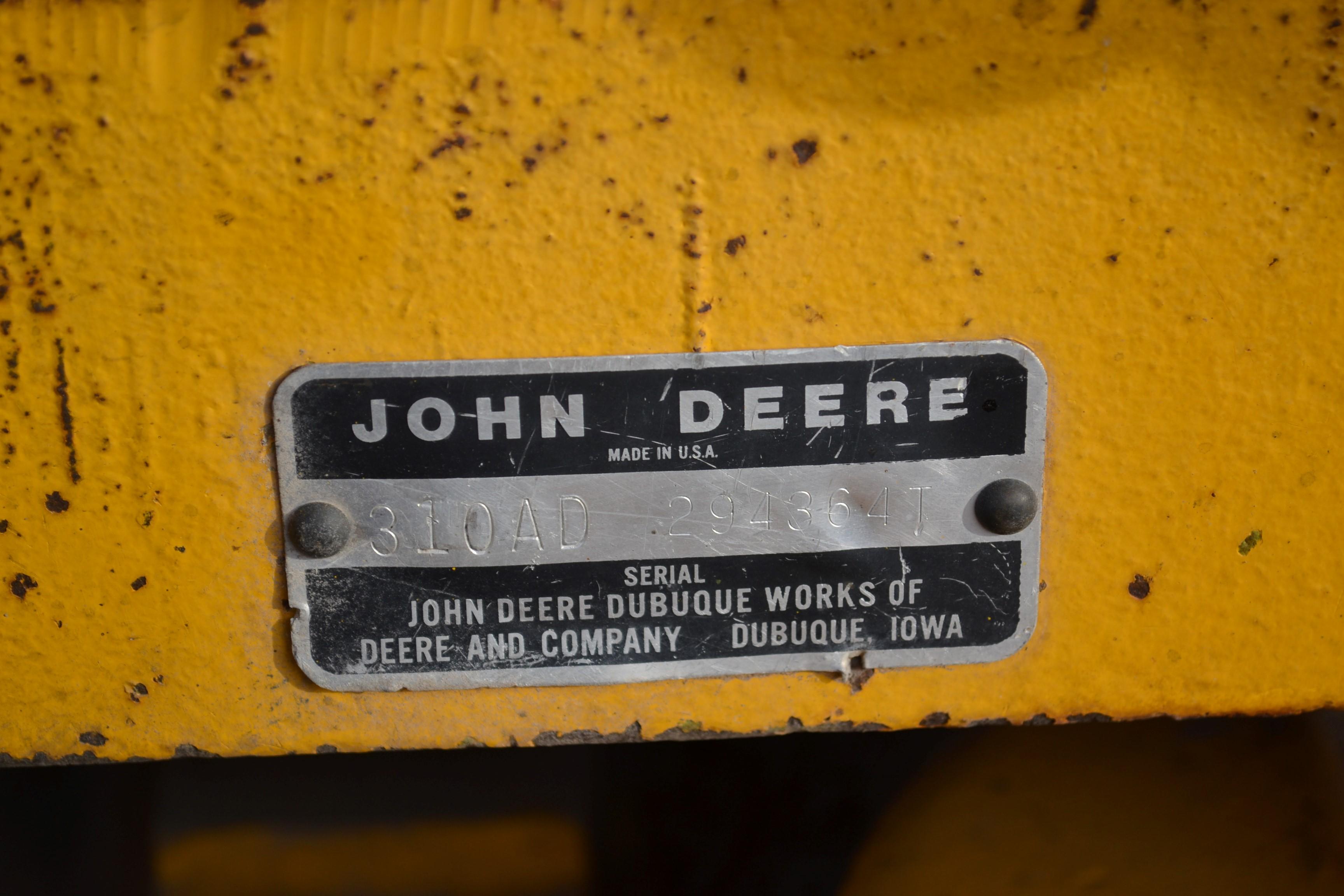 John Deere 310-A