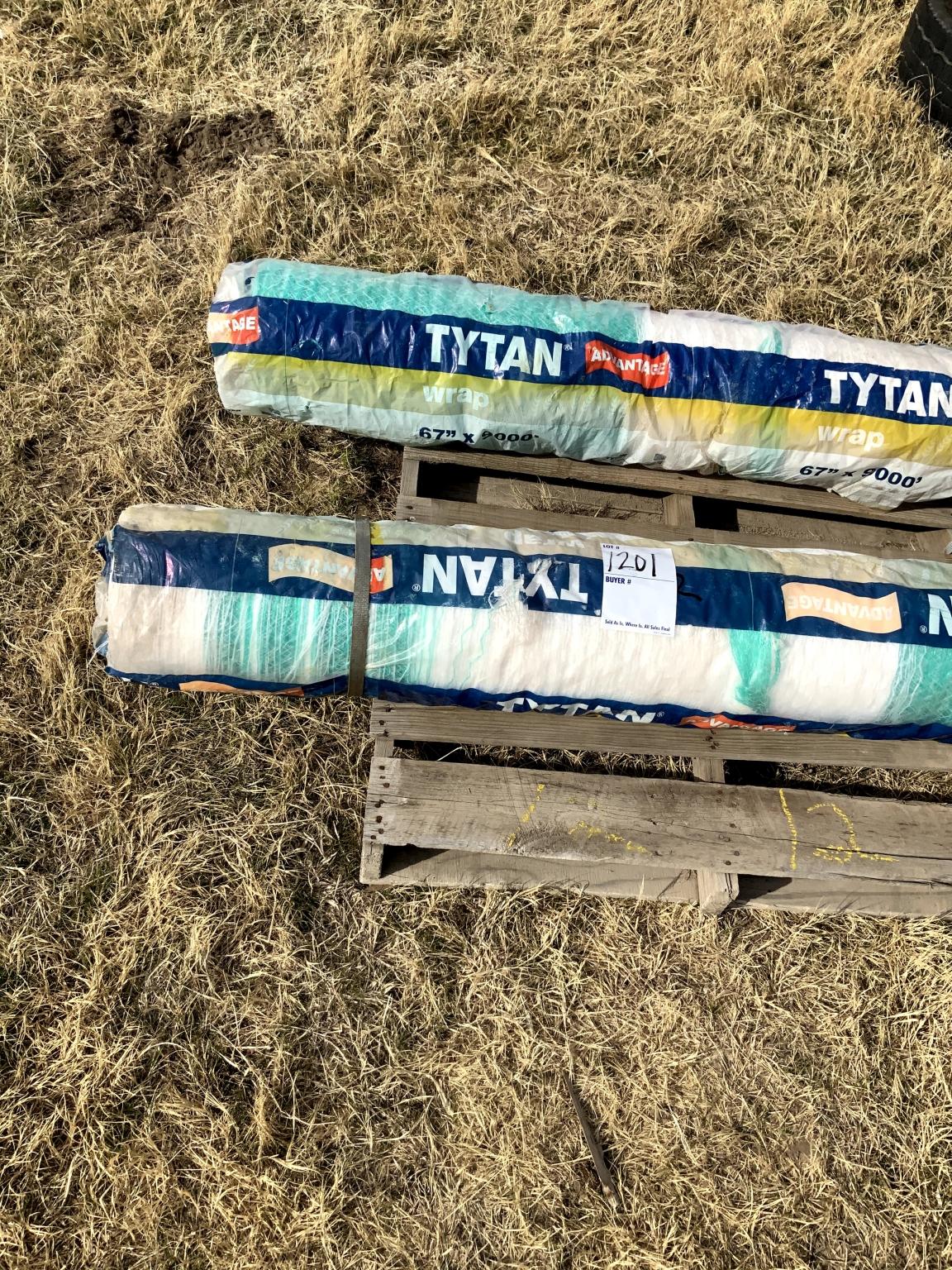 2 Rolls of Tytan Net Wrap
