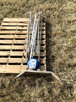 Calf Puller, Tank Heater, 8 Electric Fence Posts