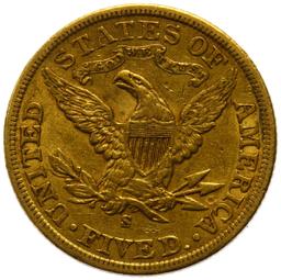 1901-S $5 Gold