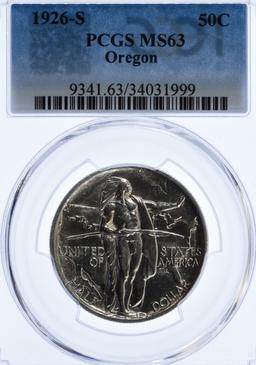 1926-S 50c Oregon Trail MS-63 PCGS