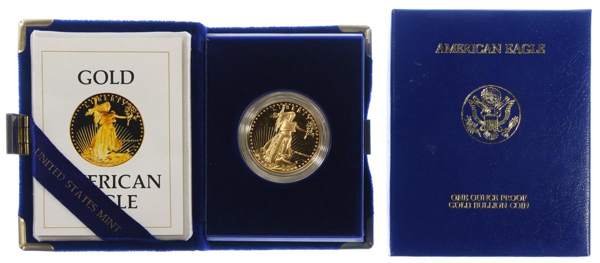 1986-W $50 Gold Eagle Proof