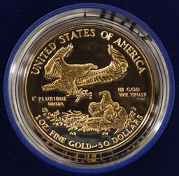 1986-W $50 Gold Eagle Proof