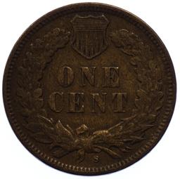 1909-S Indian Head 1c VF