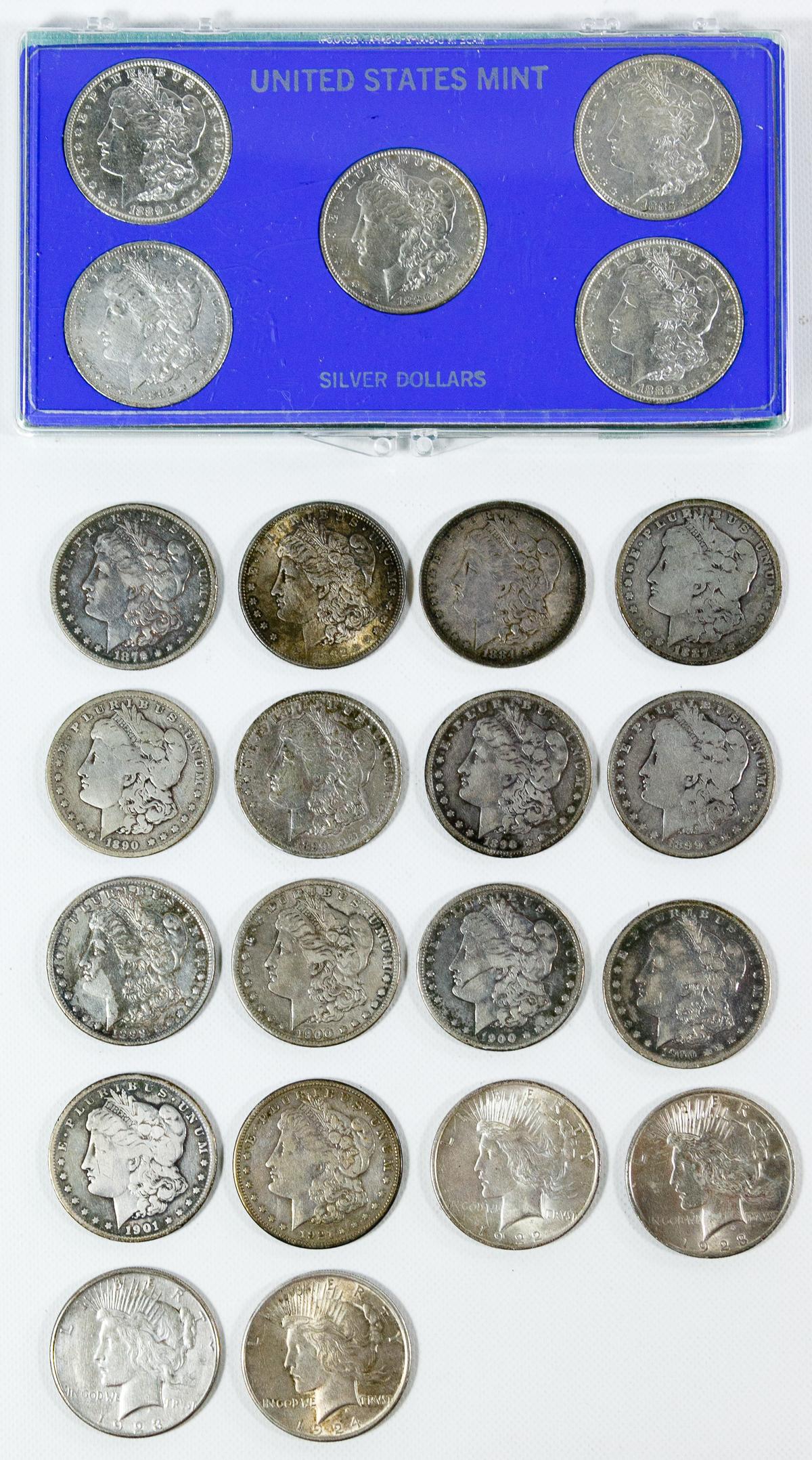 Morgan and Peace $1 Assortment