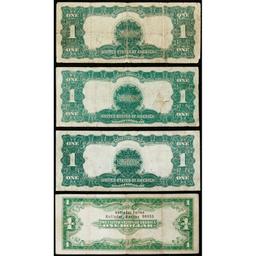 1899 $1 'Black Eagle' Silver Certificates VG-F