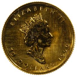 Canada: 1990 $10 Gold Unc.