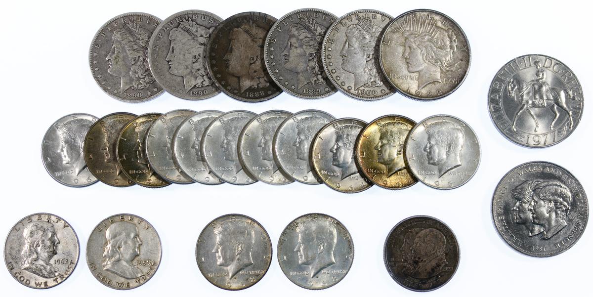 Morgan and Peace $1 Assortment