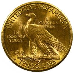 1914-D $10 Gold Unc.